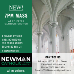 Young Adult Mass @ Historic St. Peter Church